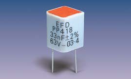 PP418 (radial) Polypropylene Film-Foil Capacitors