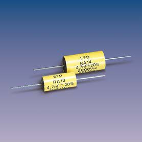 RA*4 (axial) Metallized Polypropylene + Film-Foil Capacitors