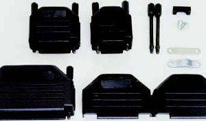 D-Sub Covers (Straight Exit) with Thumbscrews
