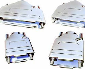 D-Sub Covers CMA Series (Straight Exit) with Thumbscrews