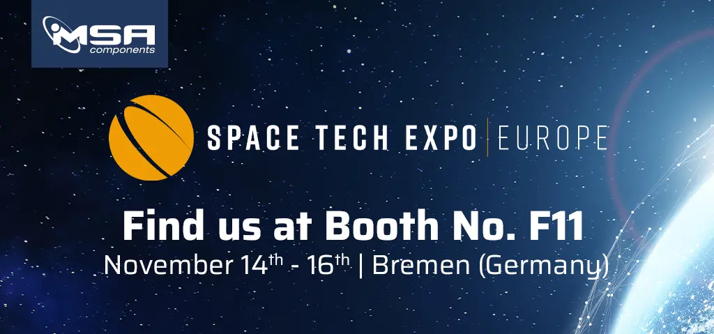 MSA-Components at the Space Tech Expo Europe 2023 in Bremen Space Tech Expo Europe 2023