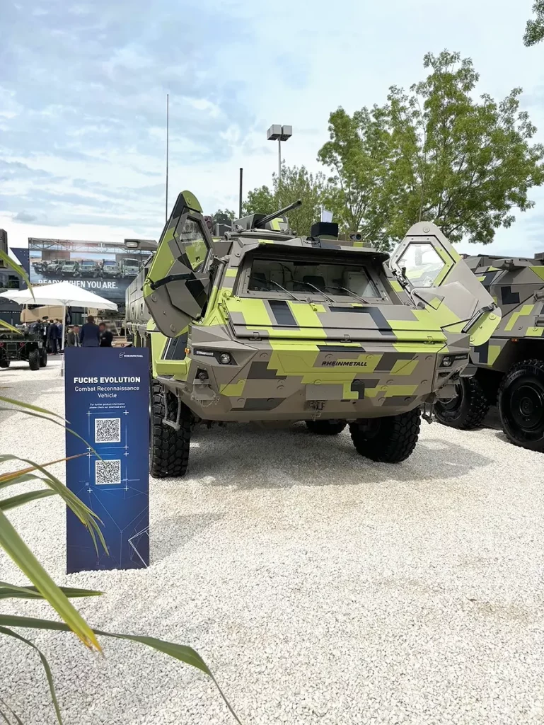 Rheinmetall at Eurosatory 2024: Innovations for the Future of Defense Rheinmetall-Fuchs-Evolution