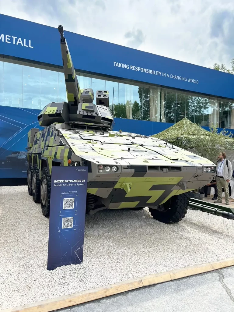 Rheinmetall at Eurosatory 2024: Innovations for the Future of Defense Rheinmetall-Skyranger30 Air-Defense, Gepard Nachfolger