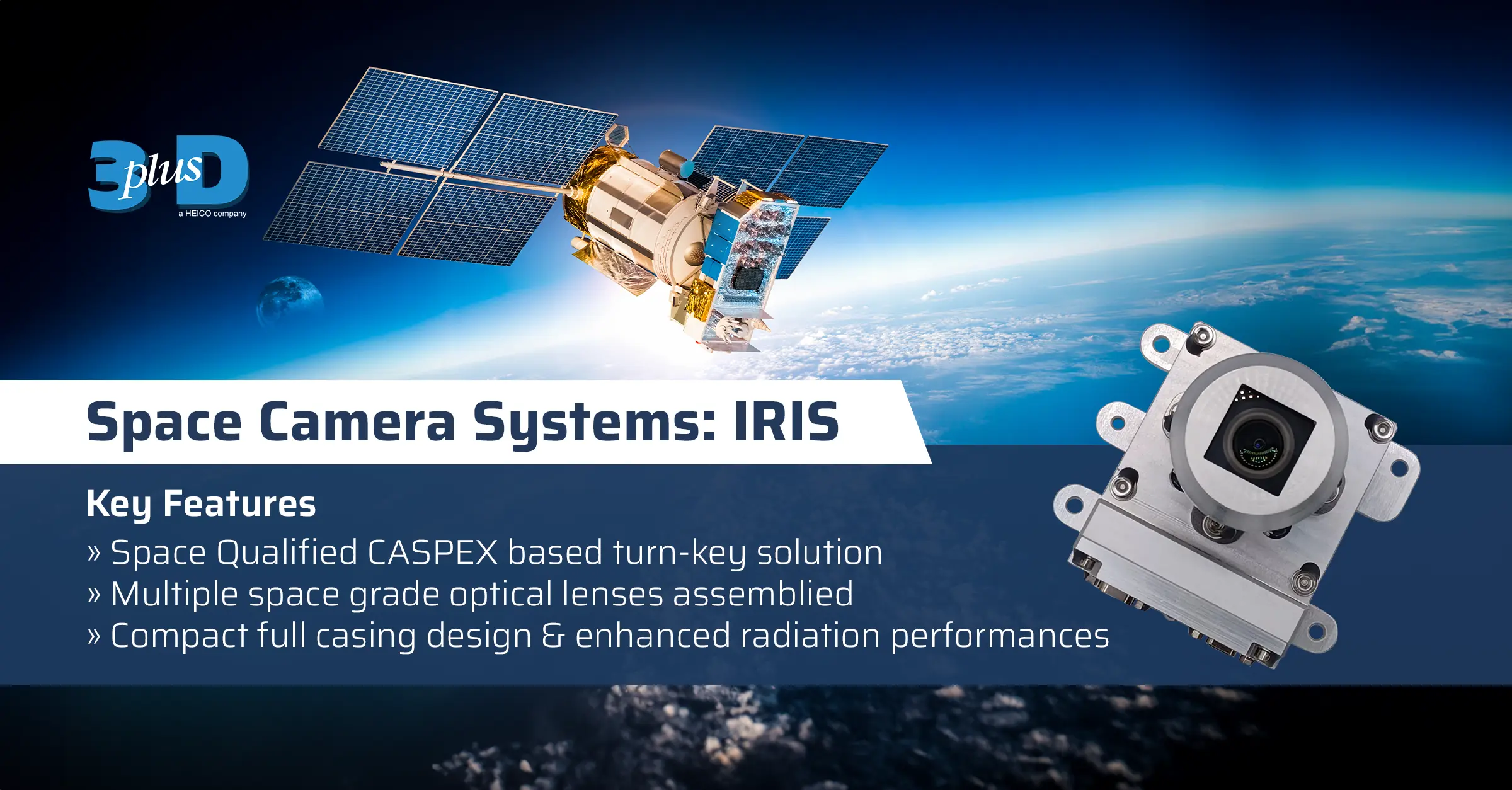 3D PLUS Standard camera family - Iris