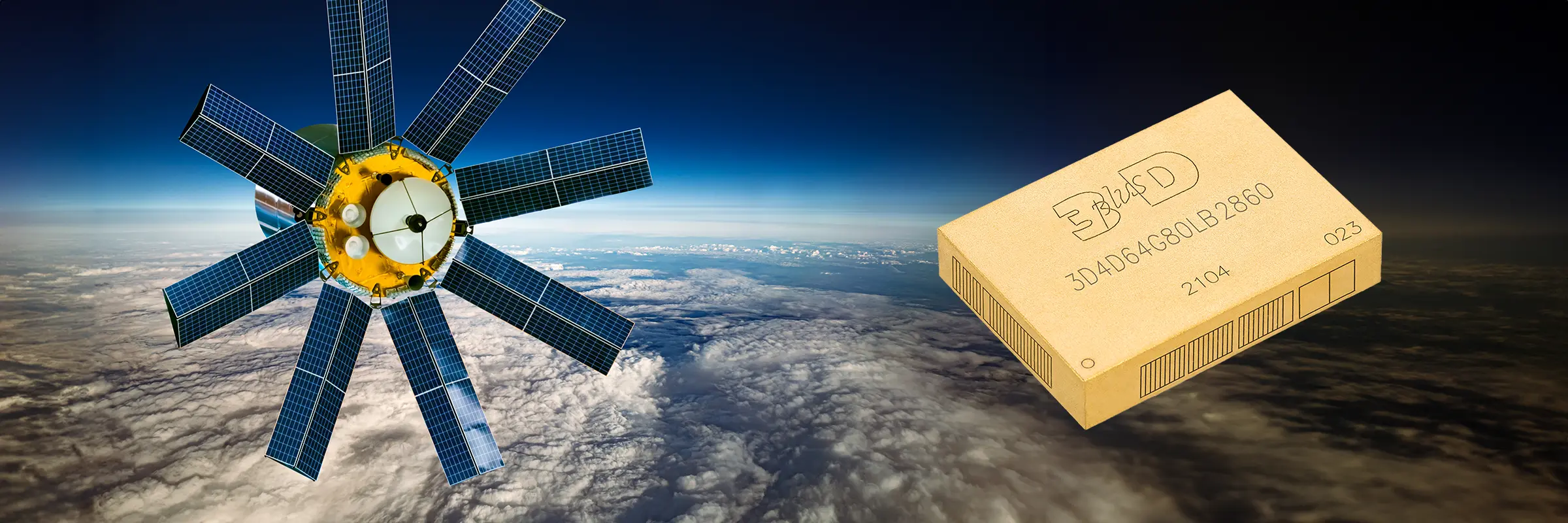 Introducing the new radiation tolerant 80-bit DDR4 space qualified memory from 3D PLUS DDR4 memory for space applications