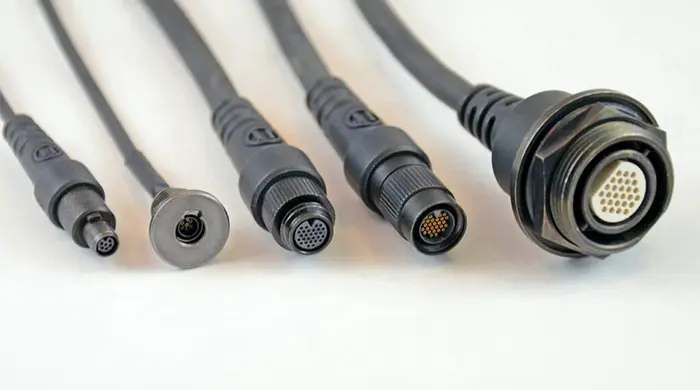 Robust connector systems for modern mobile defence electronics Nano-D Circular Connectors - Mil Standards