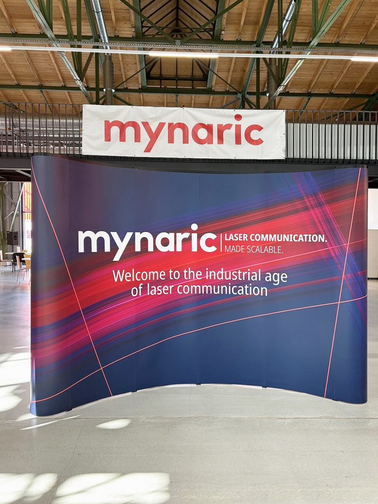 Entering the Next Era of Laser Communication with the CONDOR Mk3 Mynaric Billboard