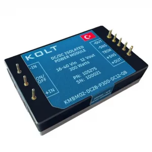 KMBM02-DC28-P300-DC12-QB Isolated DC-DC Converter