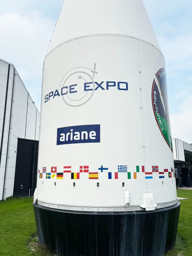 Space Expo Visit as Part of SPCD 2024: Insights into ESA Technologies The Ariane Rocket: Europe's Launch System in Focus