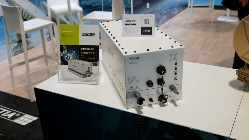 ACTIA Aerospace: High-Performance Amplifiers and Communication Solutions for Space High-Performance Amplifiers for Satellite Communication