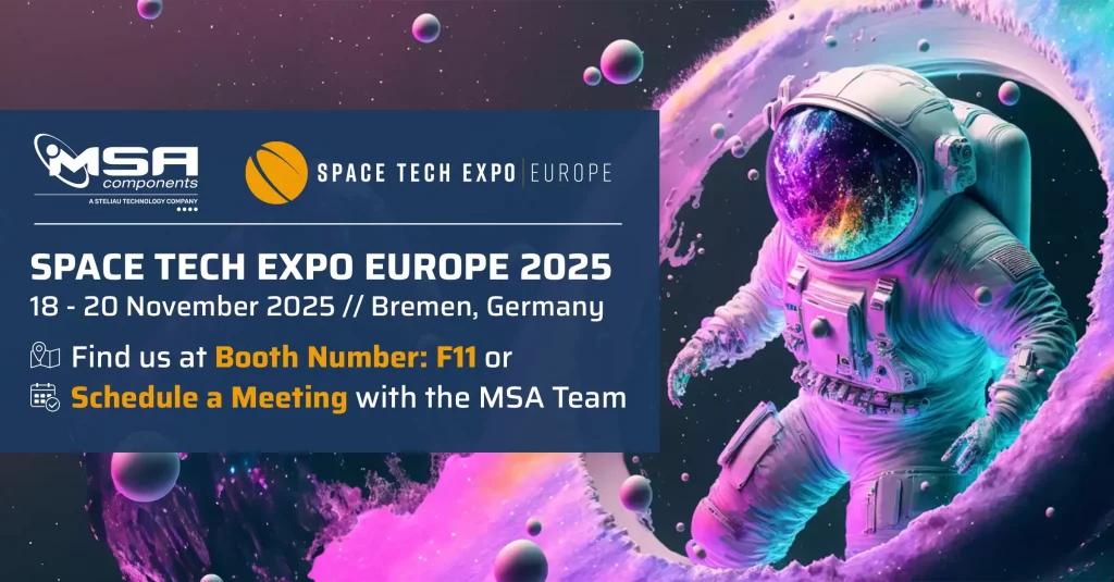 MSA Components at the Space Tech Expo Europe 2025 in Bremen MSA Components at the Space Tech Expo Europe 2025 in Bremen